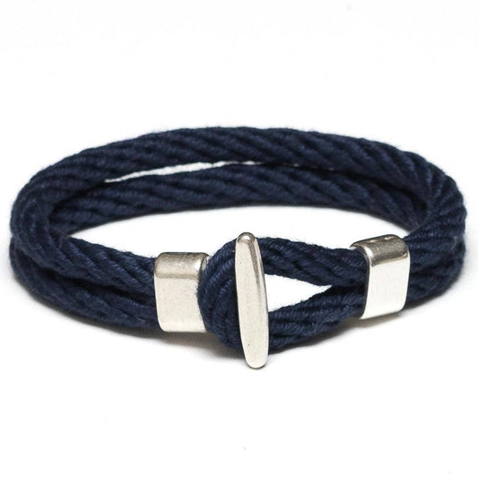 Camden Bracelet - Navy/Silver